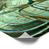 Lumière Méditer Bouddha Poster Mur Art (Coin)
