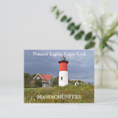 Lumière Nauset, Cape Cod, Carte Postale Massachuse (Debout devant)