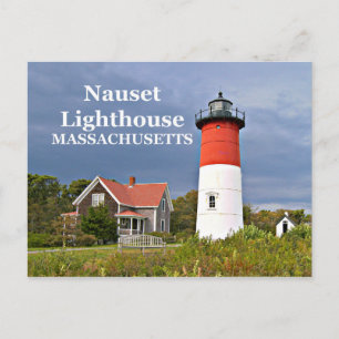 Lumière Nauset, Cape Cod, Carte Postale Massachuse