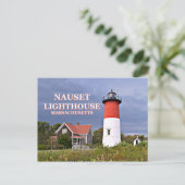 Lumière Nauset, Cape Cod, Carte Postale Massachuse (Debout devant)
