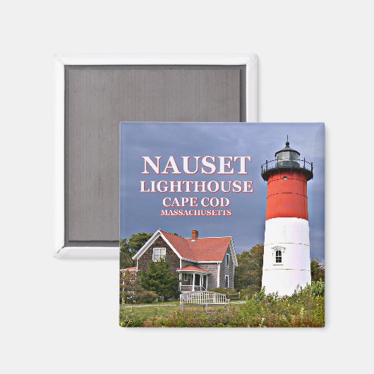 Lumière Nauset, Cape Cod, Magnet Massachusetts (Recto/Verso)