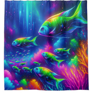 "Lumière océanique : Rideau abyssal"