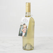 Lumière Photo | Sauvegarder la Date | Étiquette de (Incliné)