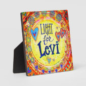 Lumière pour la plaque Levi "Inspirivity" (Recto)