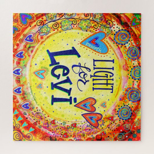 "Lumière pour Lévi" Inspirivity Jigsaw Puzzle (Horizontal)