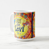 Lumière pour Levi ! Mug de café "Inspirivity" (Devant gauche)