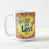 Lumière pour Levi ! Mug de café "Inspirivity" (Gauche)