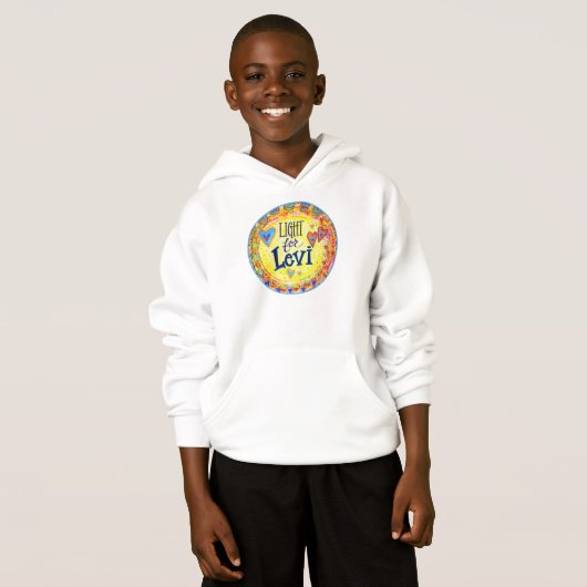 "Lumière pour Lévi" Sweatshirt d'intégrité (Devant entier)