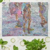 Lumière rassemblée © – Torchons de cuisine d'art f (Plié)