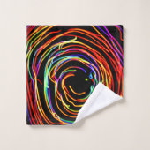 Lumière spirale (Gant de toilette)