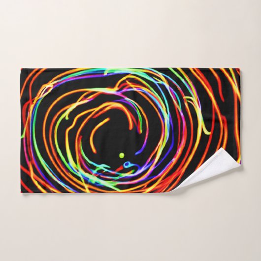 Lumière spirale (Serviette à main)