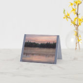 Lumière sur la carte du lac (Fleur jaune)