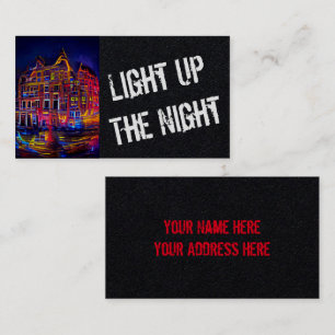 Lumière Sur La Nuit 2 - Carte de visite Couleur V