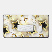 Lumière transparente avec étoiles or (Clavier et souris)