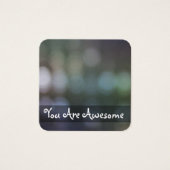 Lumière vive, Bokeh Photo Message (Devant)