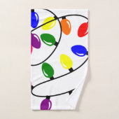 Lumières à carreaux (Serviette à main)