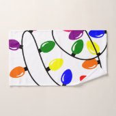 Lumières à carreaux (Serviette à main)