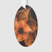 Lumières Art Abstrait Acrylique Oval (devant)