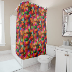 Lumières colorées Téméraire rideau de douche moder