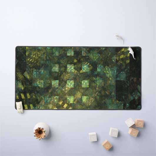 Lumières dans la ville Art Abstrait (Tableau pour enfants)