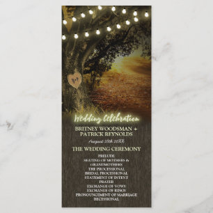 Lumières d'automne Programmes de cérémonie Mariage