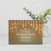 lumières de chaîne ENREGISTRER LES cartes DATE (Debout devant)