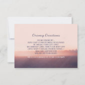 lumières de chaîne romantiques arbre carte de réce (Dos)