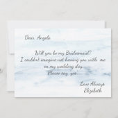 Lumières de forêt, guirlande lumineuse, carte de d (Dos)