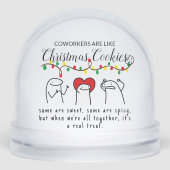 Lumières de Noël Drôle Coworker Mème Art Blanc (Avant)