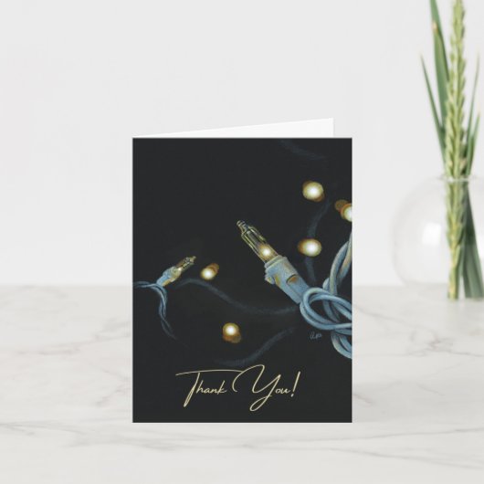 Lumières de Noël Merci (Devant)