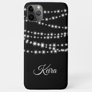 Lumières de Noël personnalisées sur coque iphone n