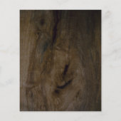 Lumières de Noël rustiques 4 Cartes de fin de anné (Dos)