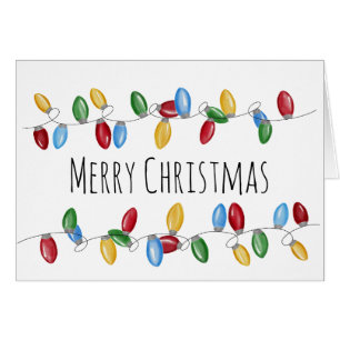 Lumières de Noël Vintage