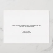 Lumières de vacances de pin d'écriture de paix mod (Verso)