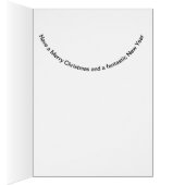 Lumières des arbres de Noël neigeux (Intérieur (Droit))