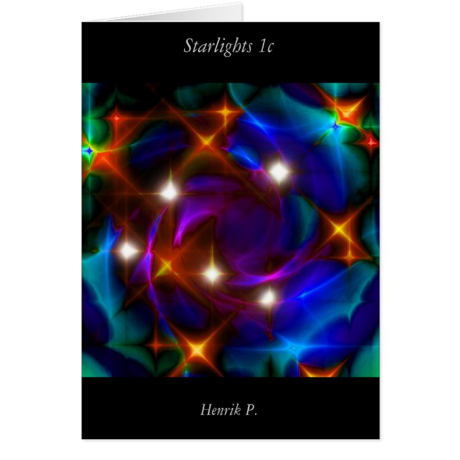 Lumières des étoiles #1c (carte) (Devant)