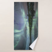 Lumières du Nord Scandinavie (Serviette de bain)