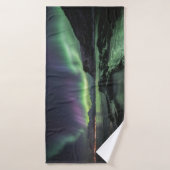 Lumières du Nord Scandinavie (Serviette de bain)