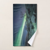 Lumières du Nord Scandinavie (Serviette à main)