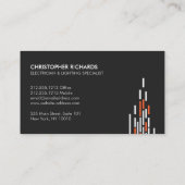 Lumières électriques Carte de visite électrique or (Dos)