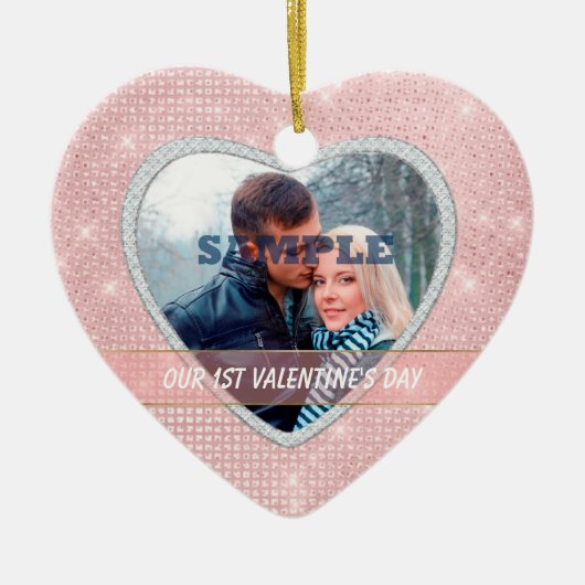 Lumières Élégantes Notre Premier Ornement Saint Va (Devant)