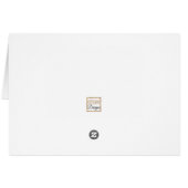 Lumières Fairy Rustique Carte de remerciements (Dos Horizontal)