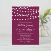 Lumières Fée Blanche | Faire-part de mariage de pa (Debout devant)