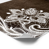 Lumières Florales en Bois Rustique pour Décoration (Coin)