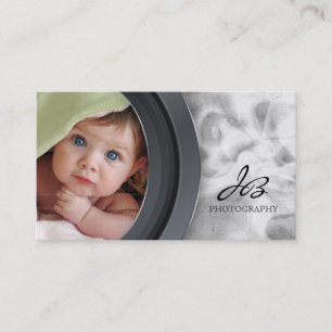 Lumières fumeuses de carte de visite de