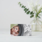 Lumières fumeuses de carte de visite de (Debout devant)