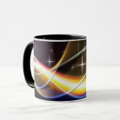 Lumières graphiques 4 Mug (Devant gauche)