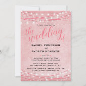 Lumières lumineuses - Faire-part de mariage - Tons (Devant)