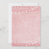 Lumières lumineuses - Faire-part de mariage - Tons (Dos)