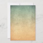 Lumières rustiques nuptiale invitation de douche n (Dos)